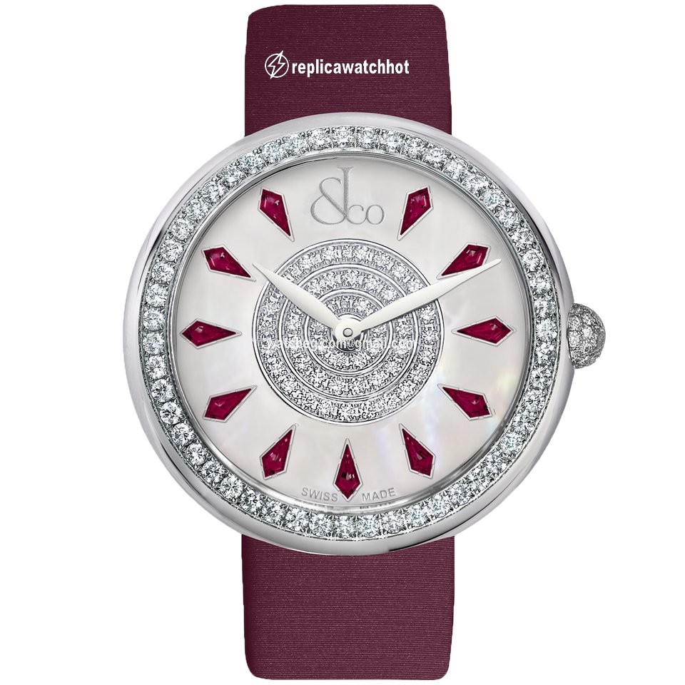 Jacob & Co. Womens watch Quartz Steel BQ030.10.RO.KE.A