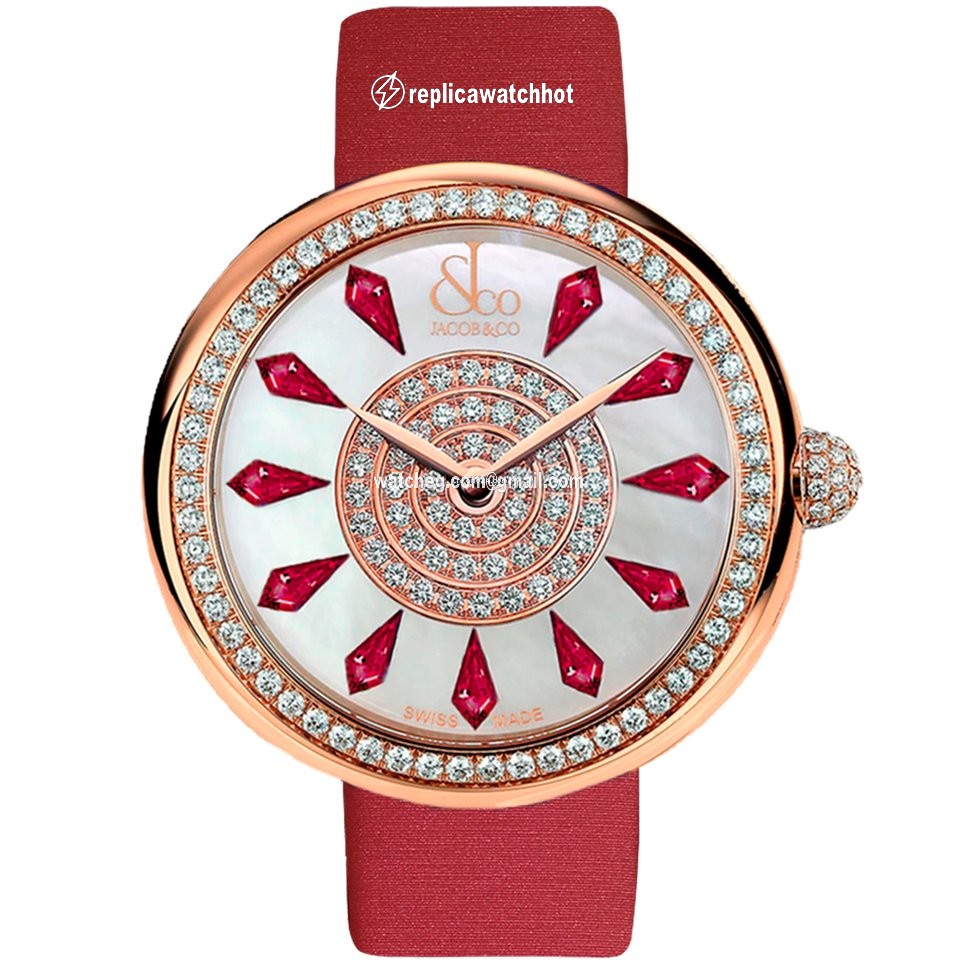 Jacob & Co. Womens watch Quartz Rose gold BQ030.40.RO.KE.A