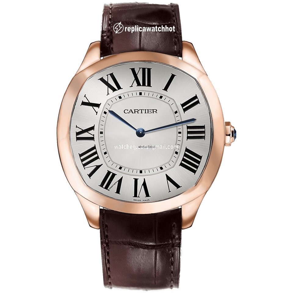 Cartier Drive de Cartier Mens watch Unisex Manual winding Rose gold WGNM0006