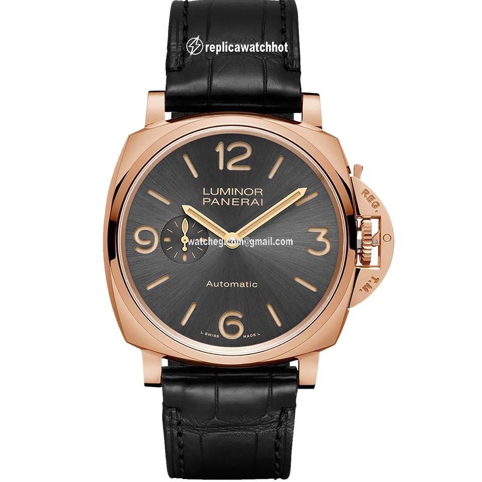 Panerai Luminor Due Mens watch Unisex Automatic Red gold PAM00675