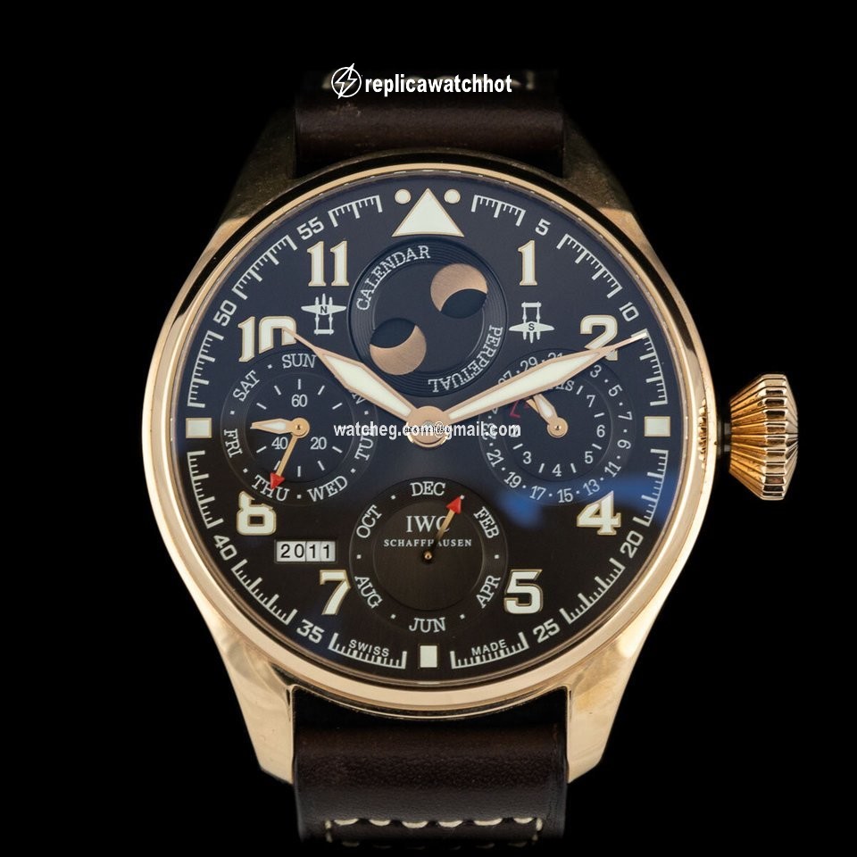 IWC Big Pilot Mens watch Unisex Automatic Rose gold IW502617