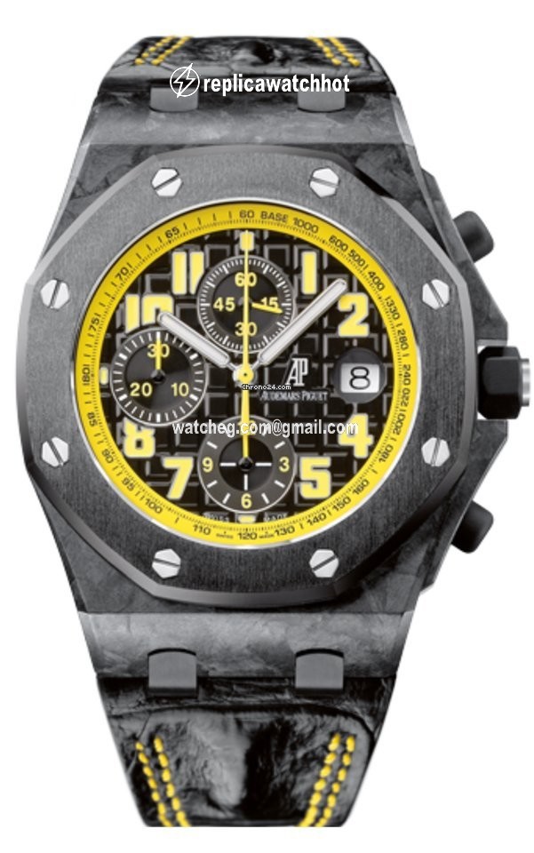 Audemars Piguet Royal Oak Offshore Chronograph Mens watch Unisex Automatic Carbon 26176FO.OO.D101CR.01