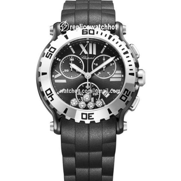 Chopard Happy Sport Womens watch Quartz Ceramic 288515-9005