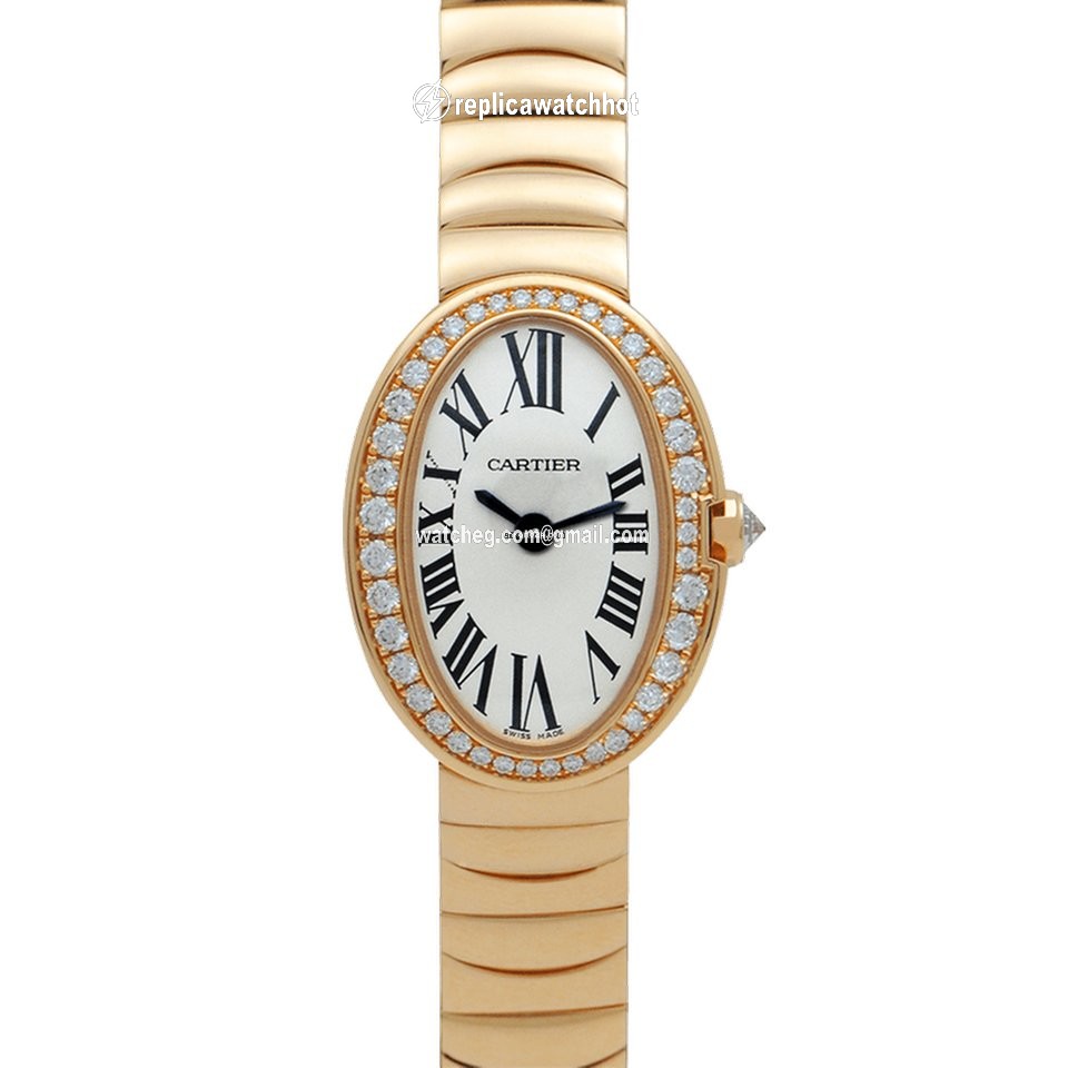 Cartier Baignoire Womens watch Quartz Rose gold WB520026