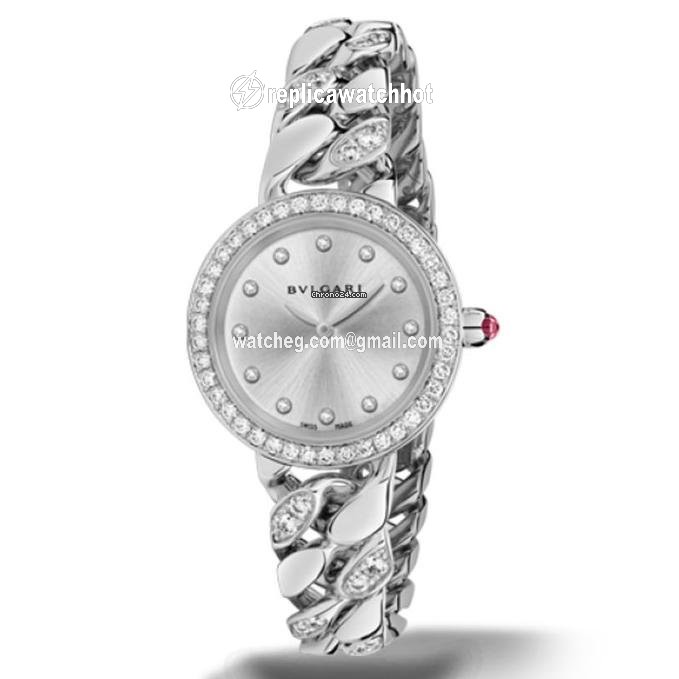 Bulgari Womens watch Quartz White gold 102298