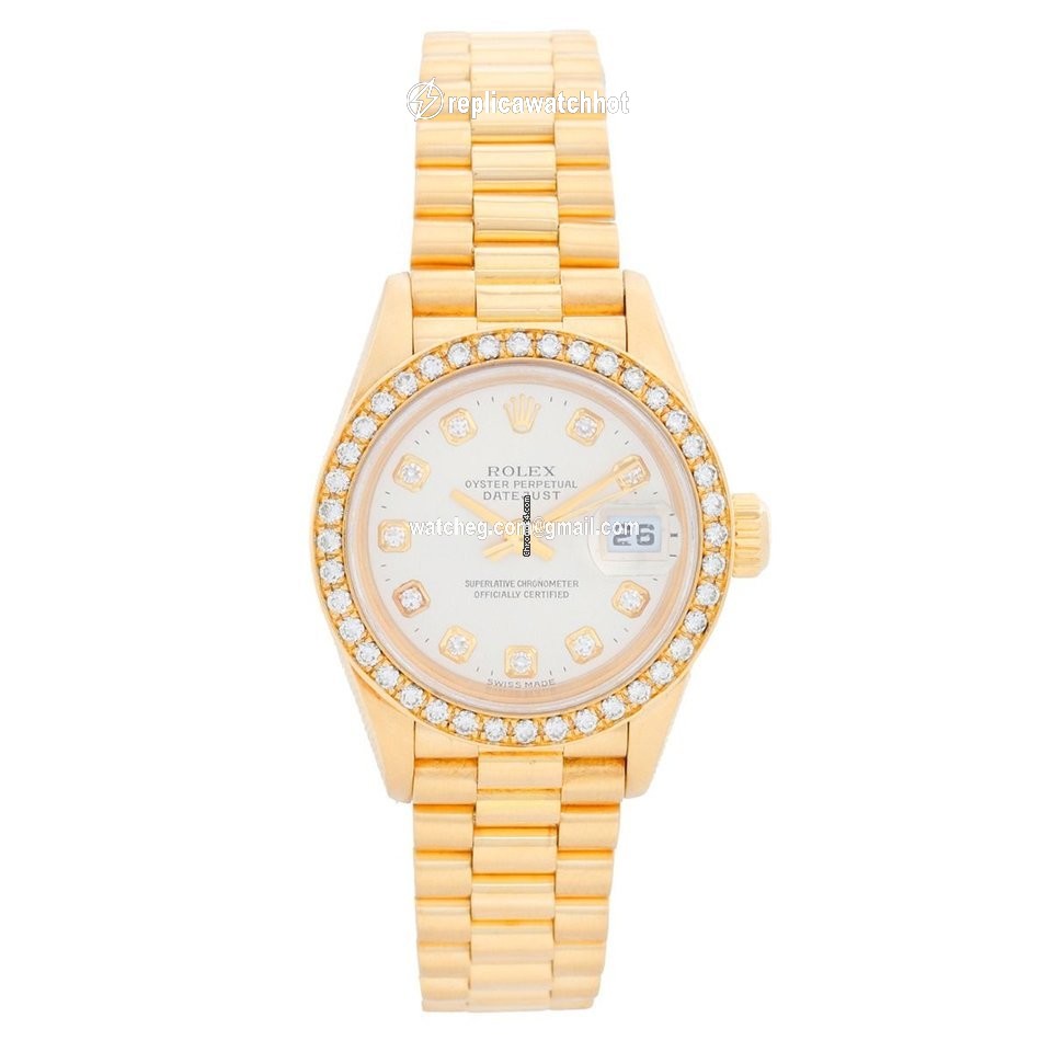 Rolex Lady-Datejust Womens watch Yellow gold Automatic 79138