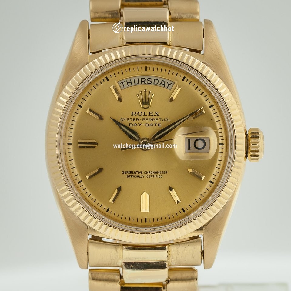 Rolex Day-Date Mens watch Unisex Yellow gold Automatic 6611B