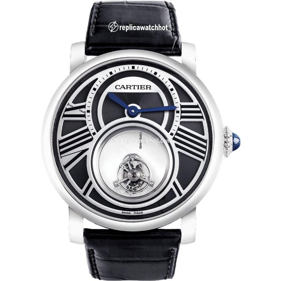 Cartier Rotonde de Cartier Mens watch Unisex Manual winding Platinum W1556210