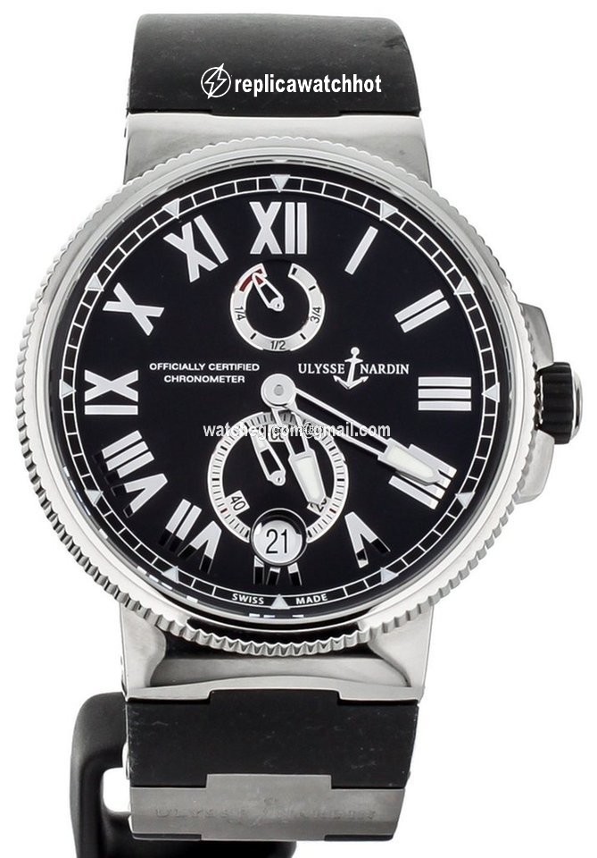 Ulysse Nardin Marine Chronometer Manufacture Mens watch Unisex Automatic Steel 1183-122-42