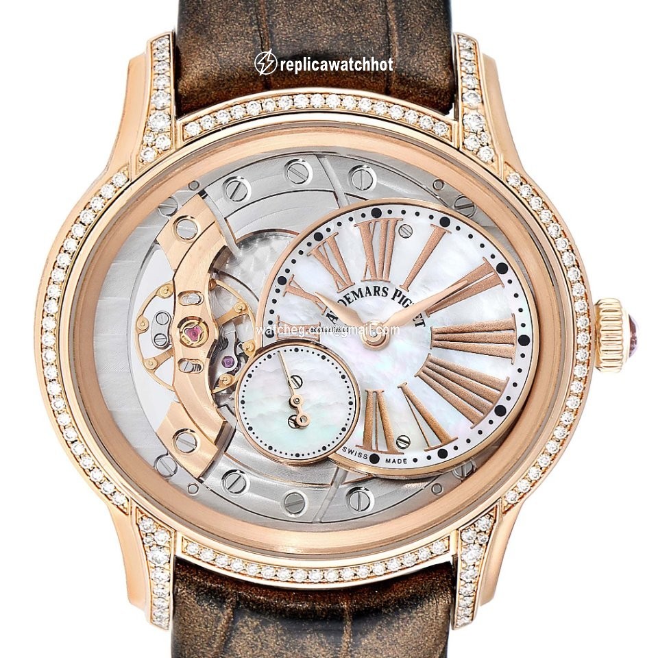 Audemars Piguet Millenary Womens watch Manual winding Rose gold 77247OR.ZZ.1272OR.01