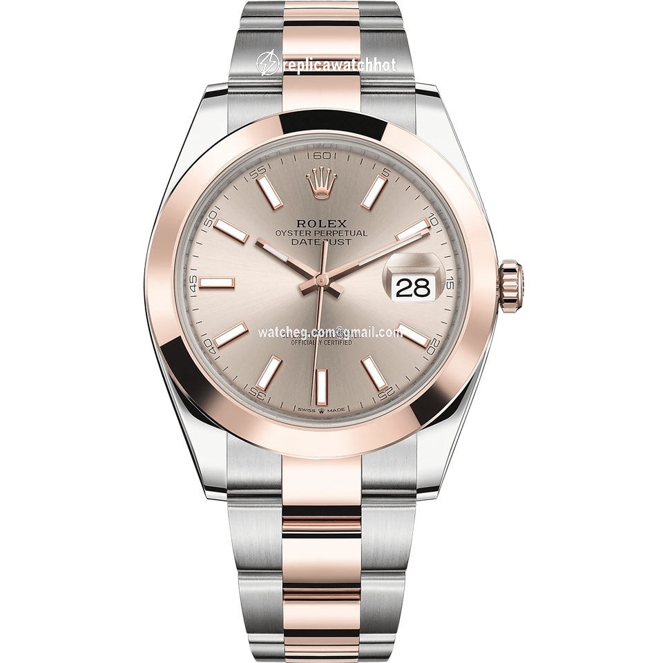 Rolex Datejust 41 Mens watch Unisex Gold Steel Automatic 126301-0009