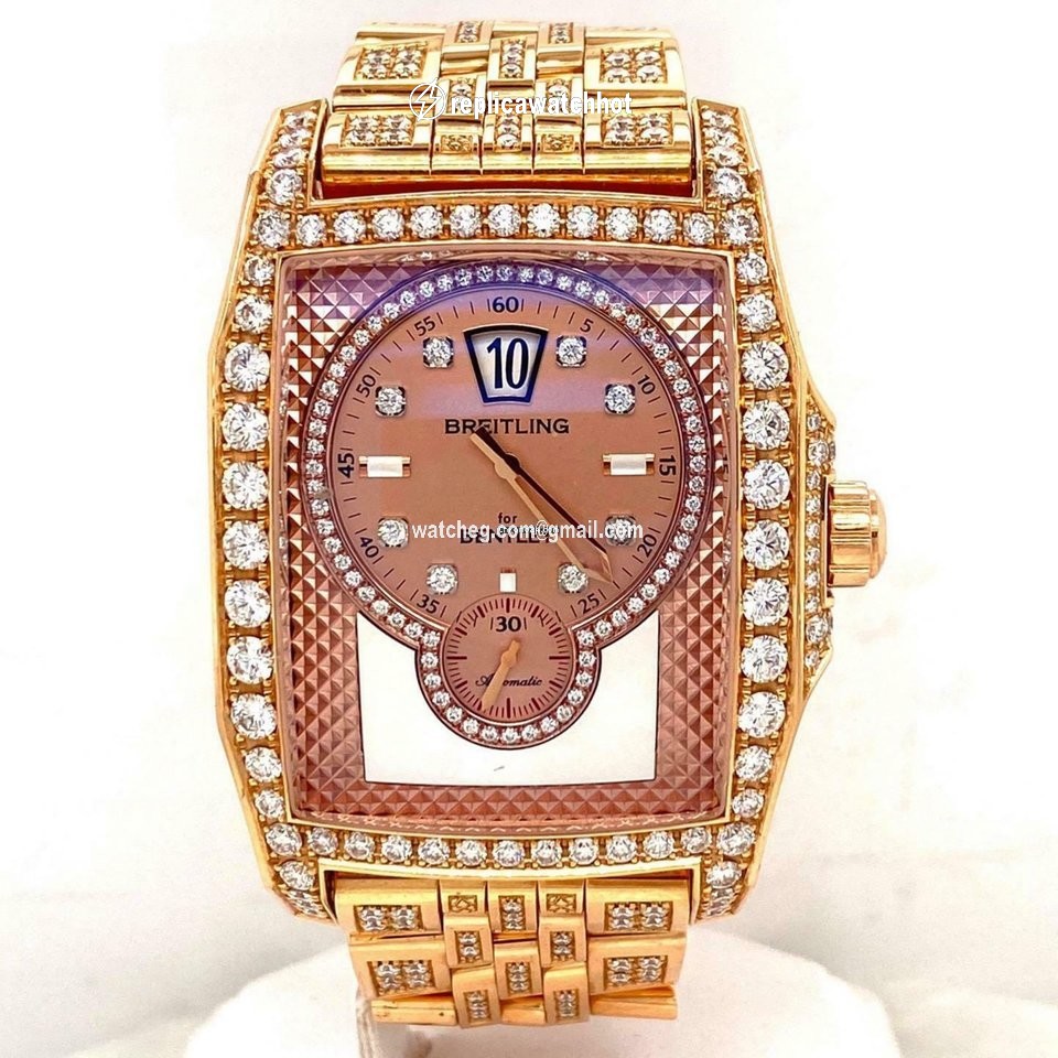 Breitling Bentley Flying B Mens watch Unisex Automatic Rose gold R28362