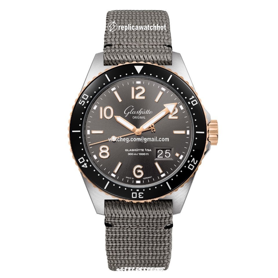 Glashtte Original Mens watch Unisex Automatic Gold Steel 1-36-13-04-91-34 or 36-13-04-91-34