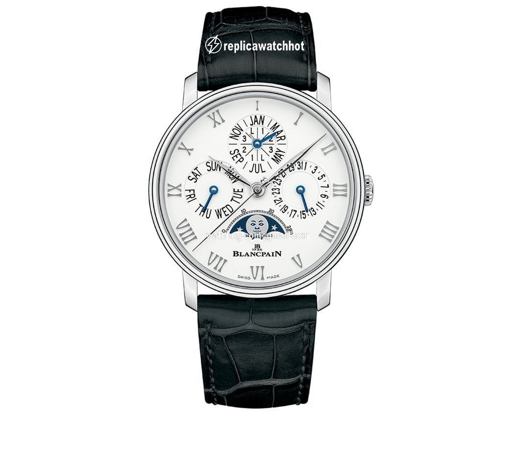 Blancpain Villeret Mens watch Unisex Automatic Steel 6656-1127-55B