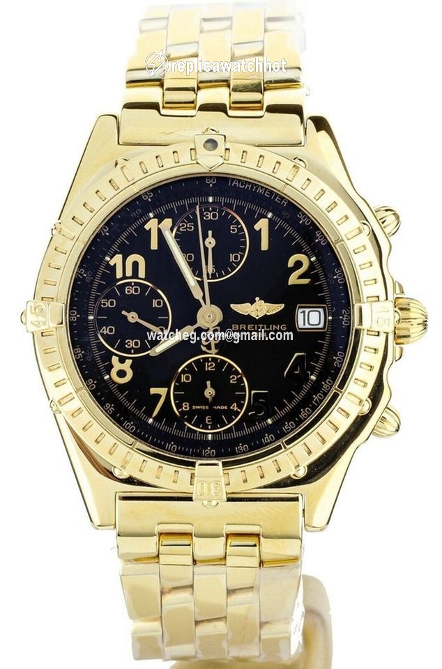 Breitling Chronomat Mens watch Unisex Automatic Yellow gold K13050