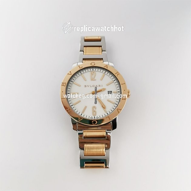 Bulgari Bulgari Mens watch Unisex Automatic Gold Steel BB41SPG