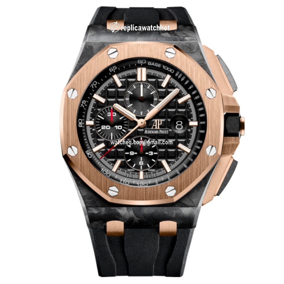 Audemars Piguet Royal Oak Offshore Chronograph Mens watch Unisex Automatic Carbon 26406FR.OO.A002CA.01