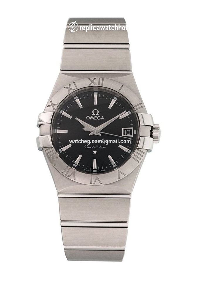 Omega Constellation Quartz Mens watch Unisex Quartz Steel 123.10.35.60.01.001