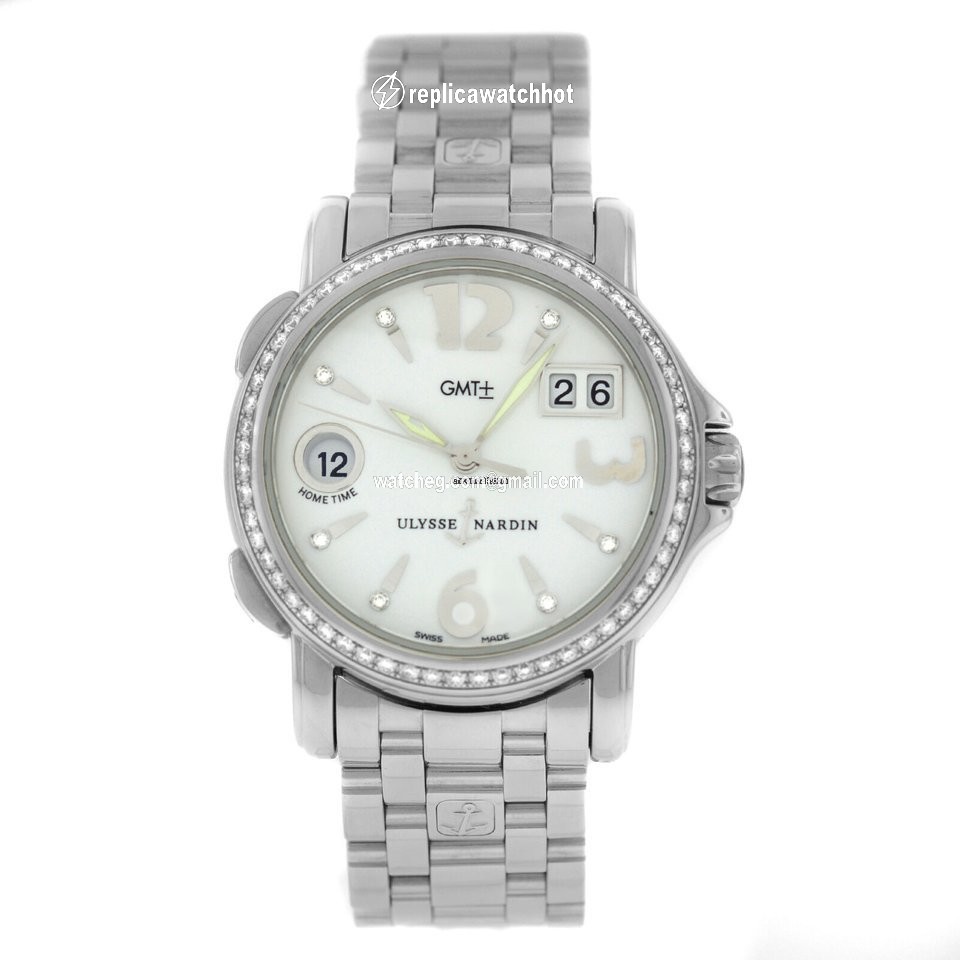 Ulysse Nardin San Marco Mens watch Unisex Automatic Steel 223-22 GMT + -