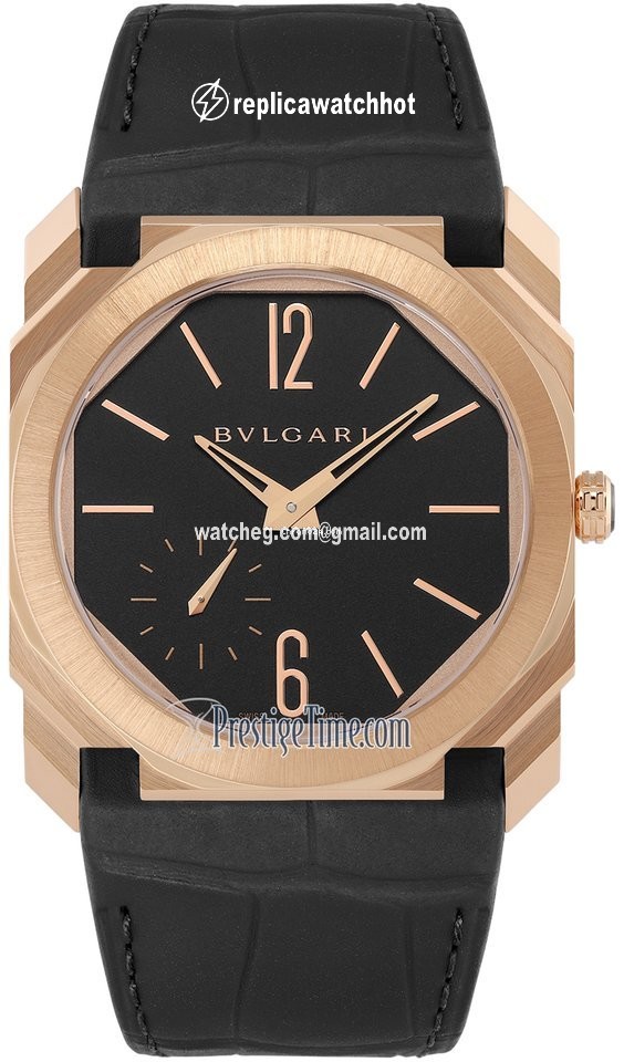 Bulgari Octo Mens watch Unisex Automatic Rose gold 103286