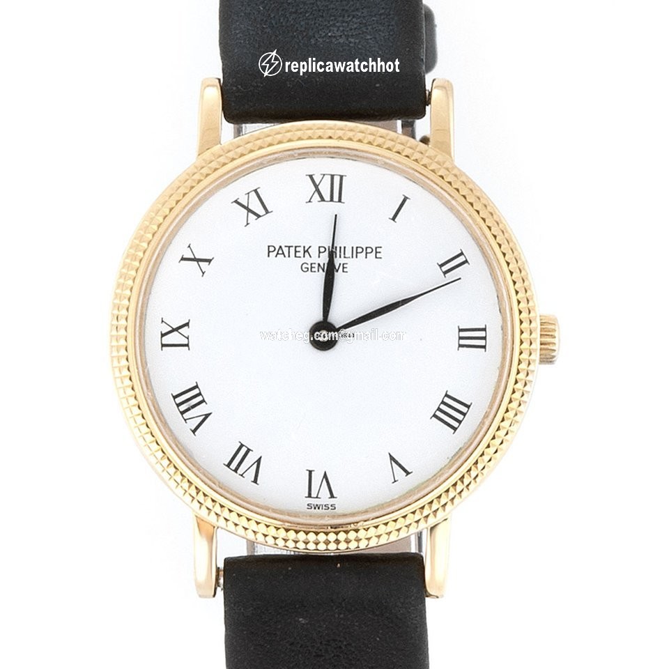 Patek Philippe Calatrava Mens watch Unisex Quartz Yellow gold 4819