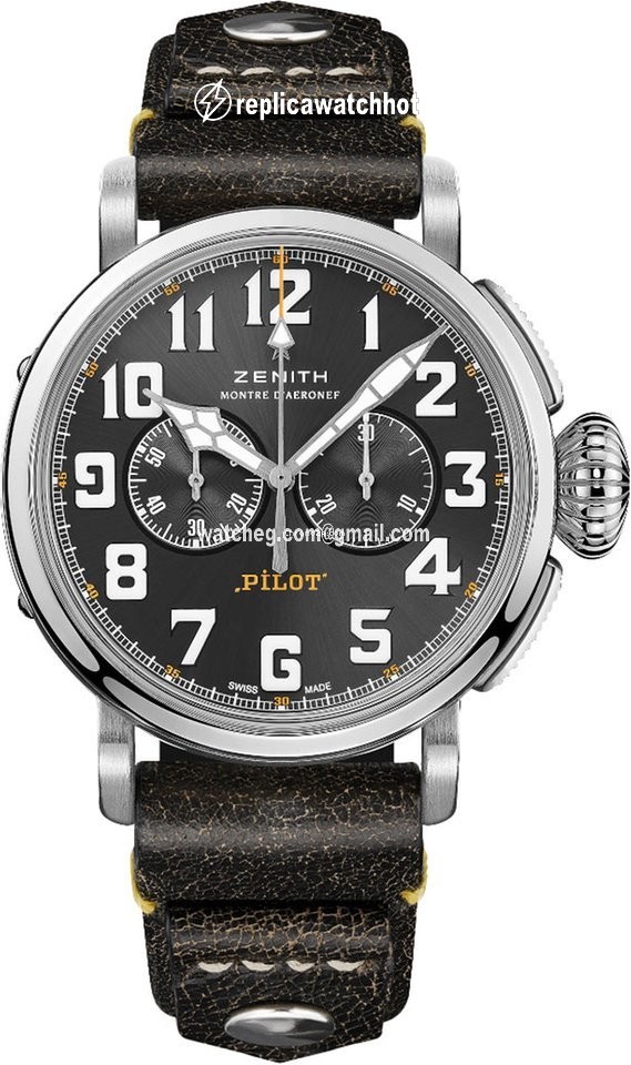 Zenith Pilot Mens watch Unisex Automatic Steel 03.2434.4069 20.I010 Rescue