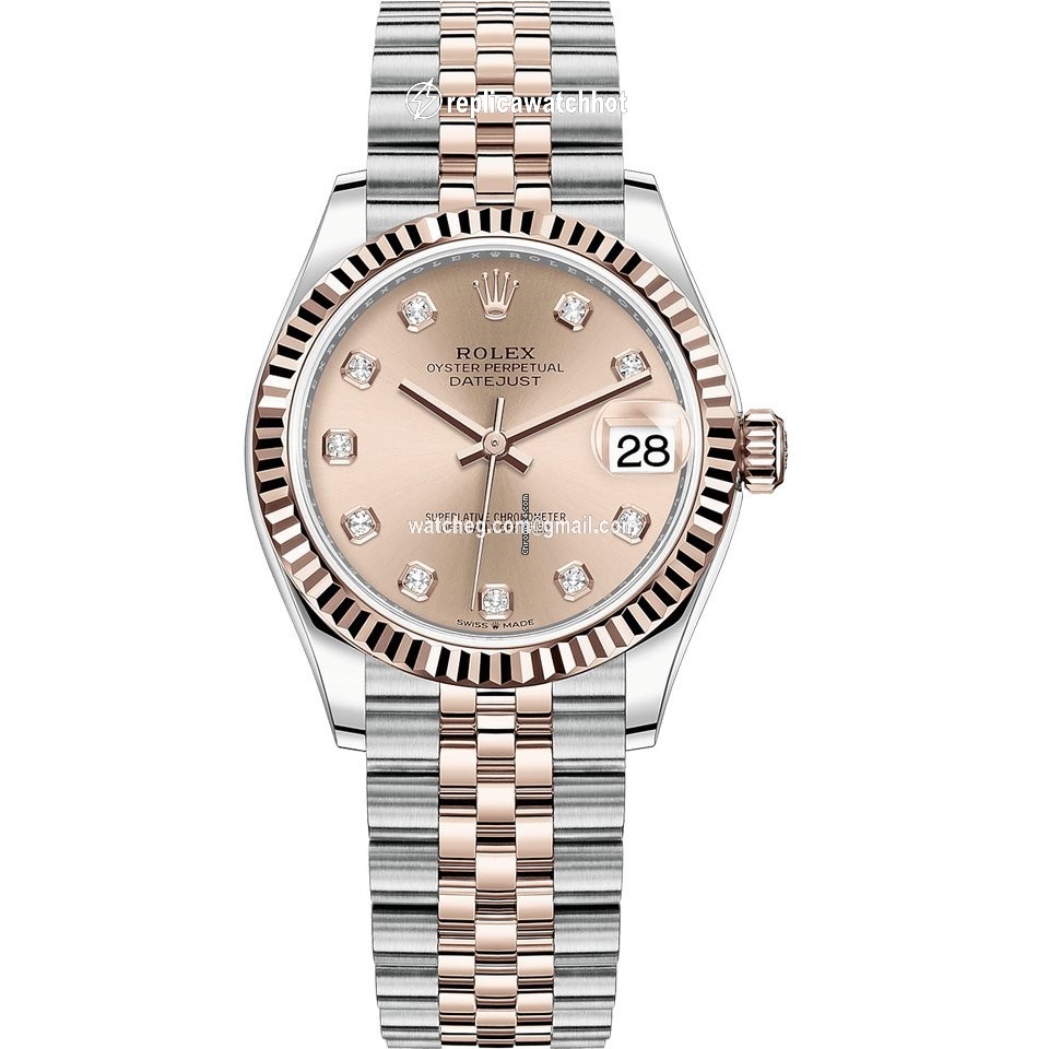 Rolex Datejust 31 Womens watch Gold Steel Automatic 278271-0024