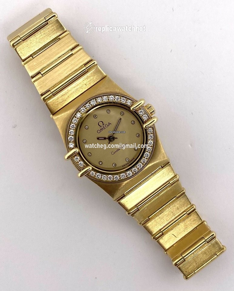 Omega Constellation Ladies Womens watch Quartz Yellow gold 895.1076