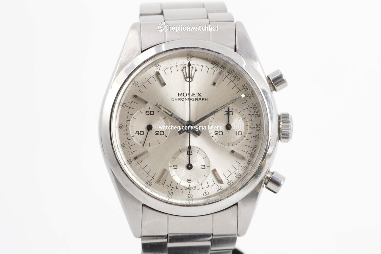 Rolex Chronograph Mens watch Unisex Steel Manual winding 6238