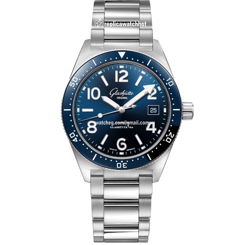 Glashtte Original Mens watch Unisex Automatic Steel 1-39-11-09-81-70