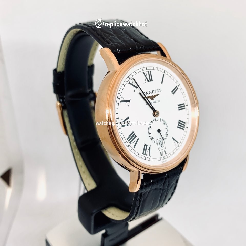 Longines Presence Mens watch Unisex Automatic Gold Steel L49051112