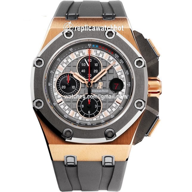 Audemars Piguet Royal Oak Offshore Chronograph Mens watch Unisex Automatic Rose gold 26568OM.OO.A004CA.01