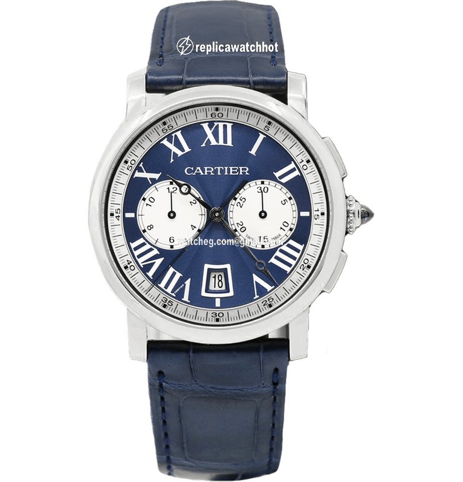 Cartier Rotonde de Cartier Mens watch Unisex Automatic White gold W1556239