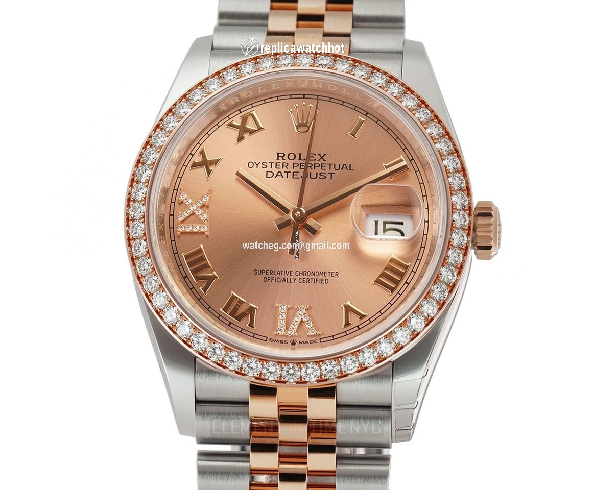 Rolex Datejust 36 Gold Steel Automatic 126281 RBR