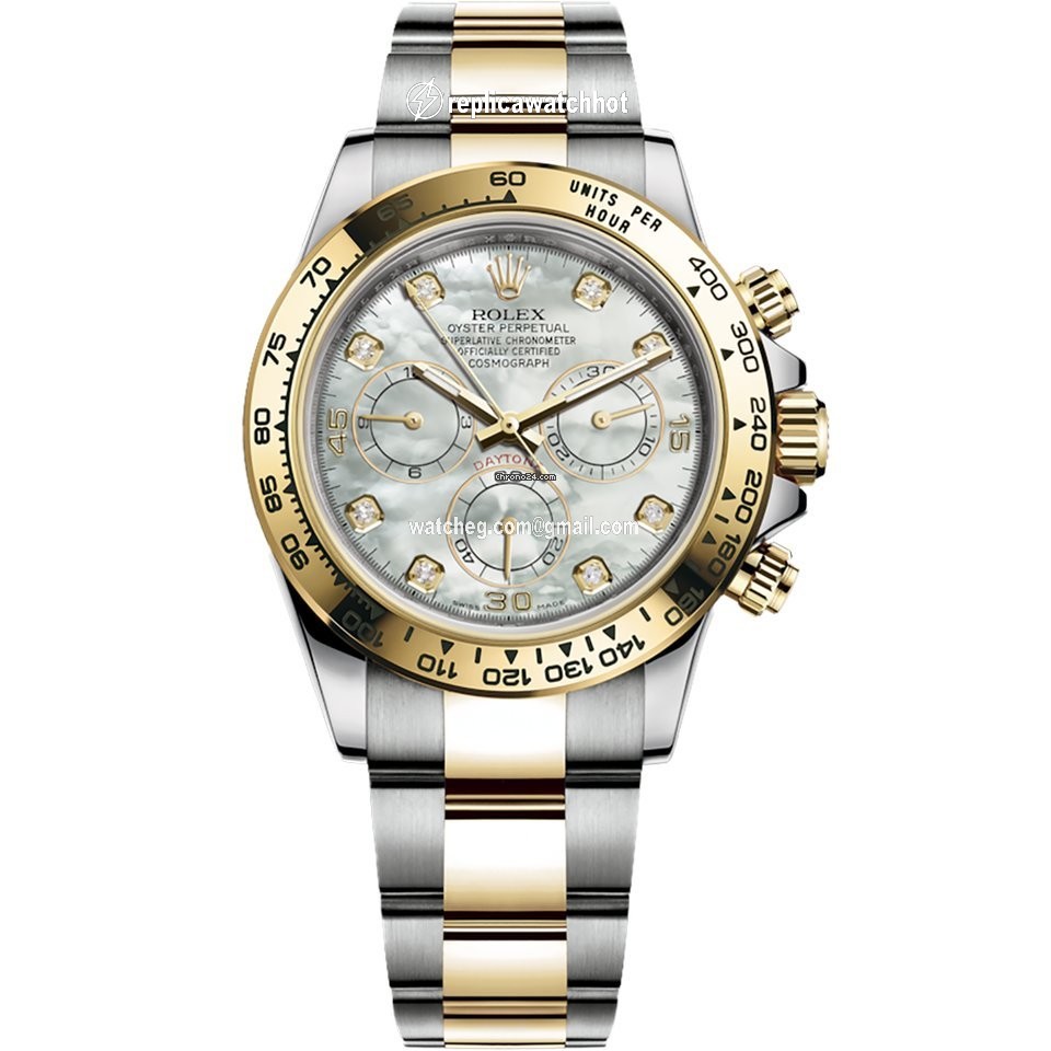 Rolex Daytona Mens watch Unisex Gold Steel Automatic 116503-0007