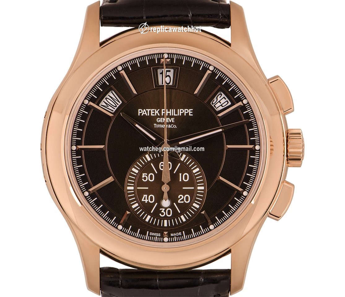 Patek Philippe Annual Calendar Chronograph Mens watch Unisex Automatic Rose gold 5905R-001