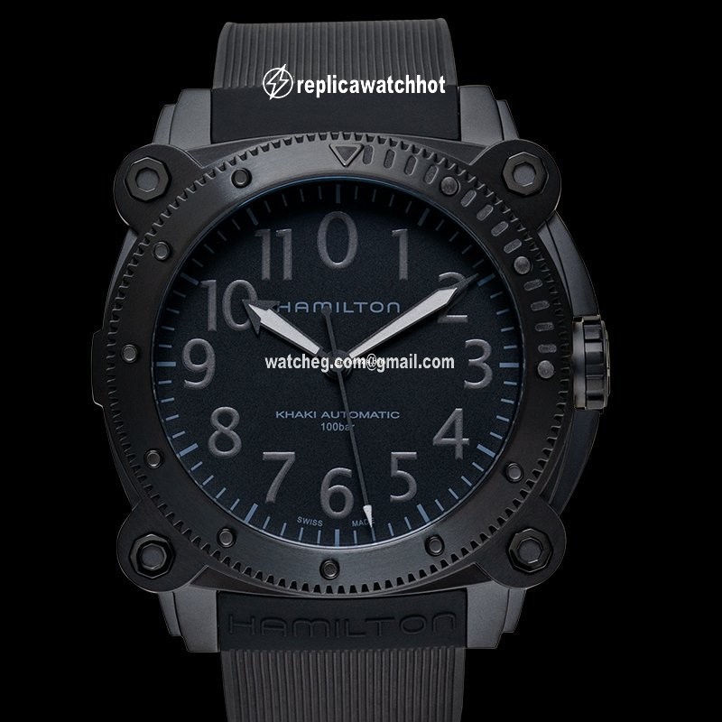 Hamilton Khaki Navy BeLOWZERO Mens watch Unisex Automatic Titanium H78505330