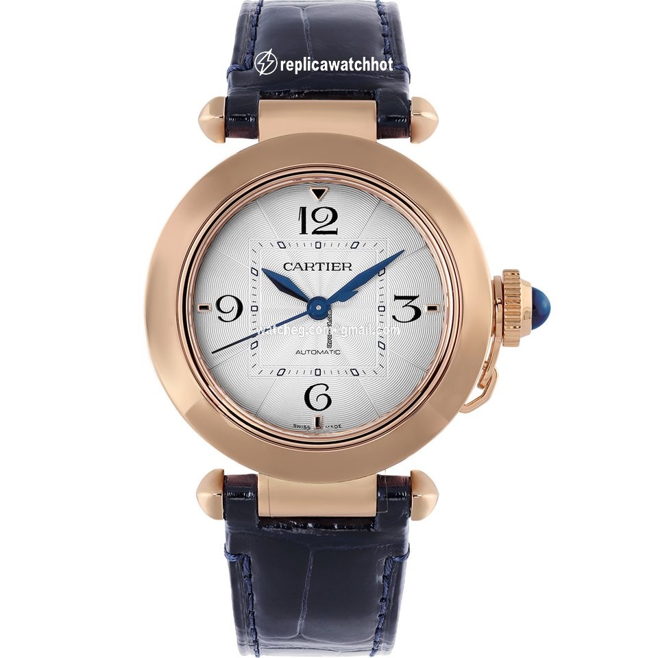 Cartier Pasha Womens watch Automatic Rose gold WGPA0014