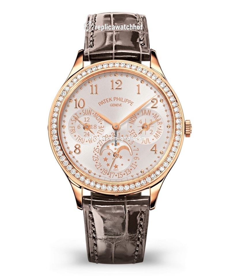 Patek Philippe Perpetual Calendar Womens watch Automatic Rose gold 7140R-001