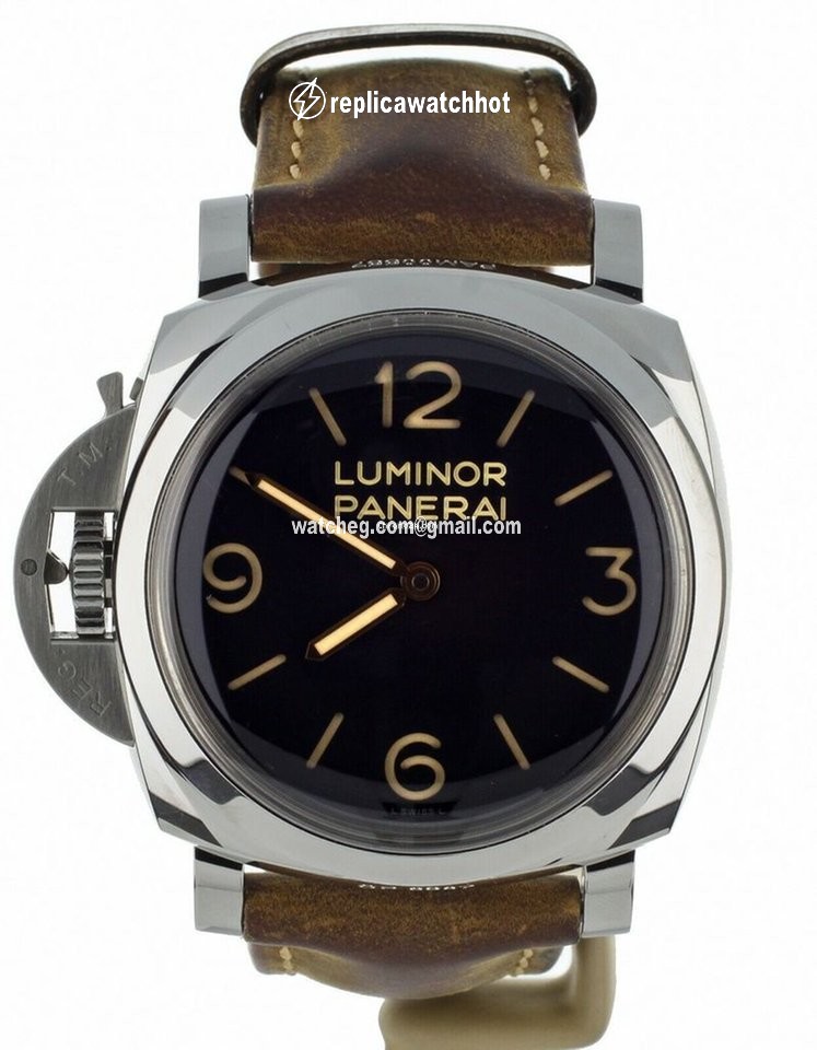 Panerai Luminor 1950 Mens watch Unisex Manual winding Steel PAM557