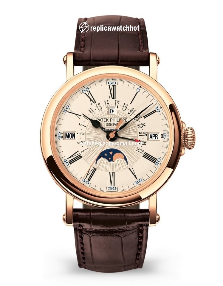 Patek Philippe Perpetual Calendar Mens watch Unisex Automatic Rose gold 5159R-001