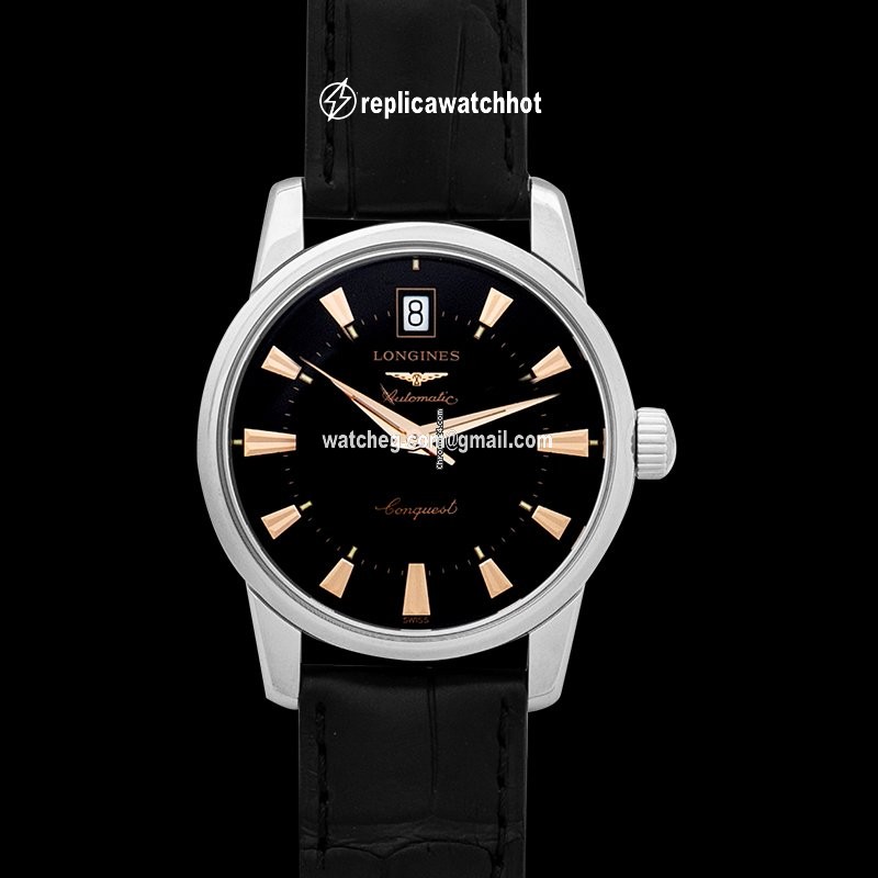 Longines Conquest Heritage Mens watch Unisex Automatic Steel L16114524