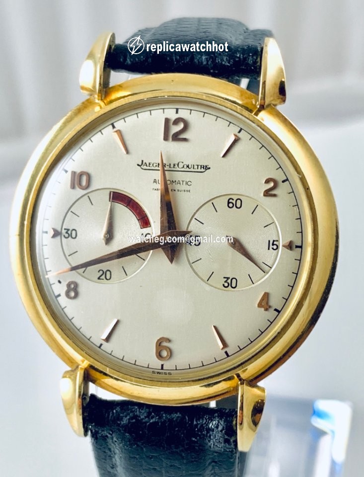 Jaeger-LeCoultre Mens watch Unisex Manual winding Yellow gold Jaeger LeCoultre Futurematic 18k model 497