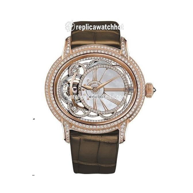 Audemars Piguet Millenary Mens watch Unisex Manual winding Rose gold 26354OR.ZZ.D812CR.01