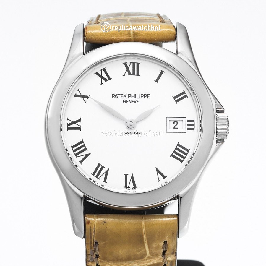 Patek Philippe Calatrava Womens watch Quartz White gold 4906 G 001