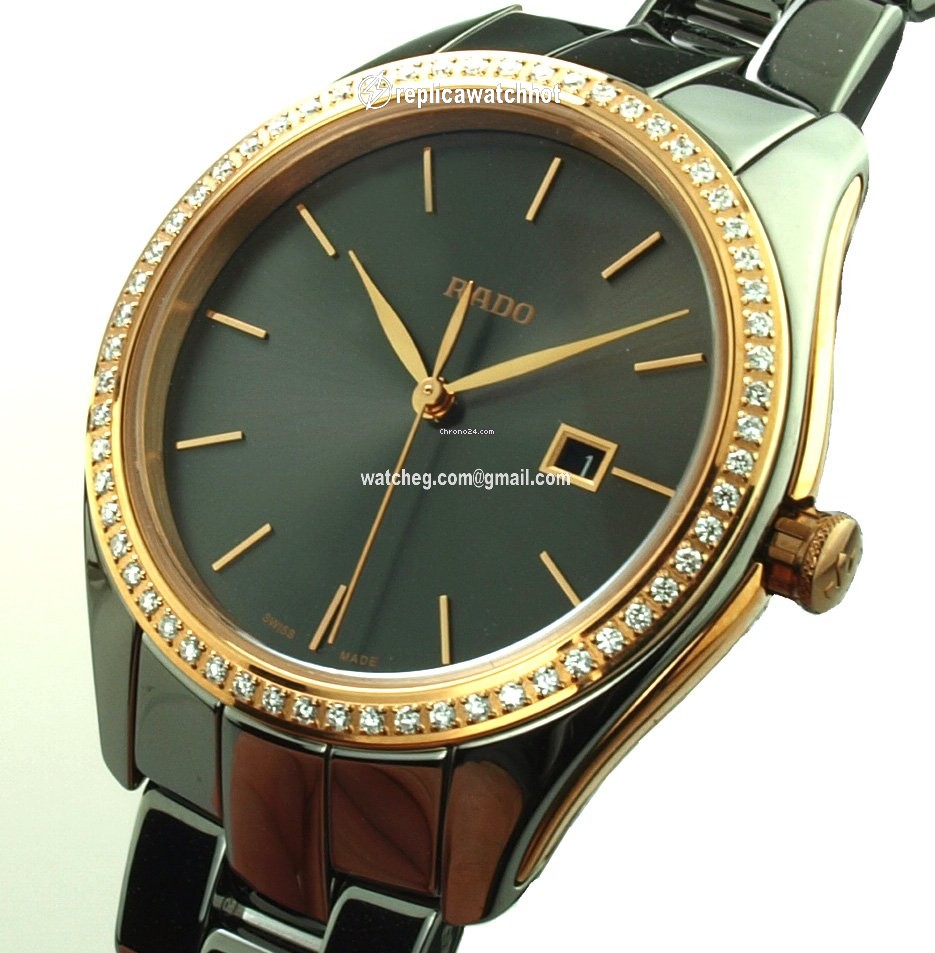 Rado HyperChrome Diamonds Womens watch Quartz Ceramic R32125102