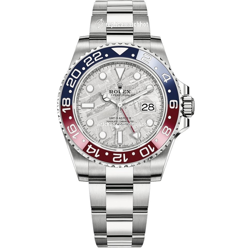 Rolex GMT-Master II Mens watch Unisex White gold Automatic 126719BLRO-0002