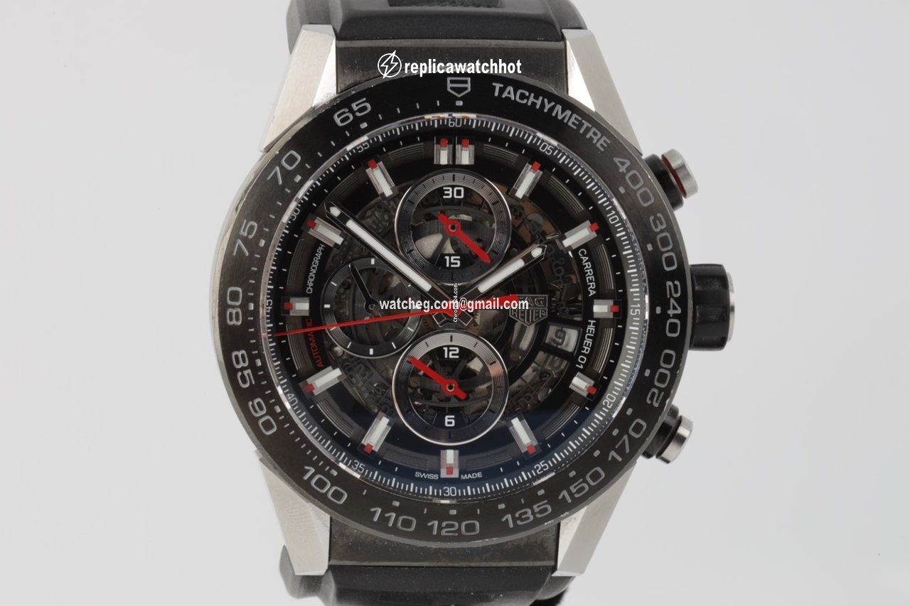 TAG Heuer Carrera Calibre HEUER 01 Mens watch Unisex Automatic Steel CBG2A10.FT168