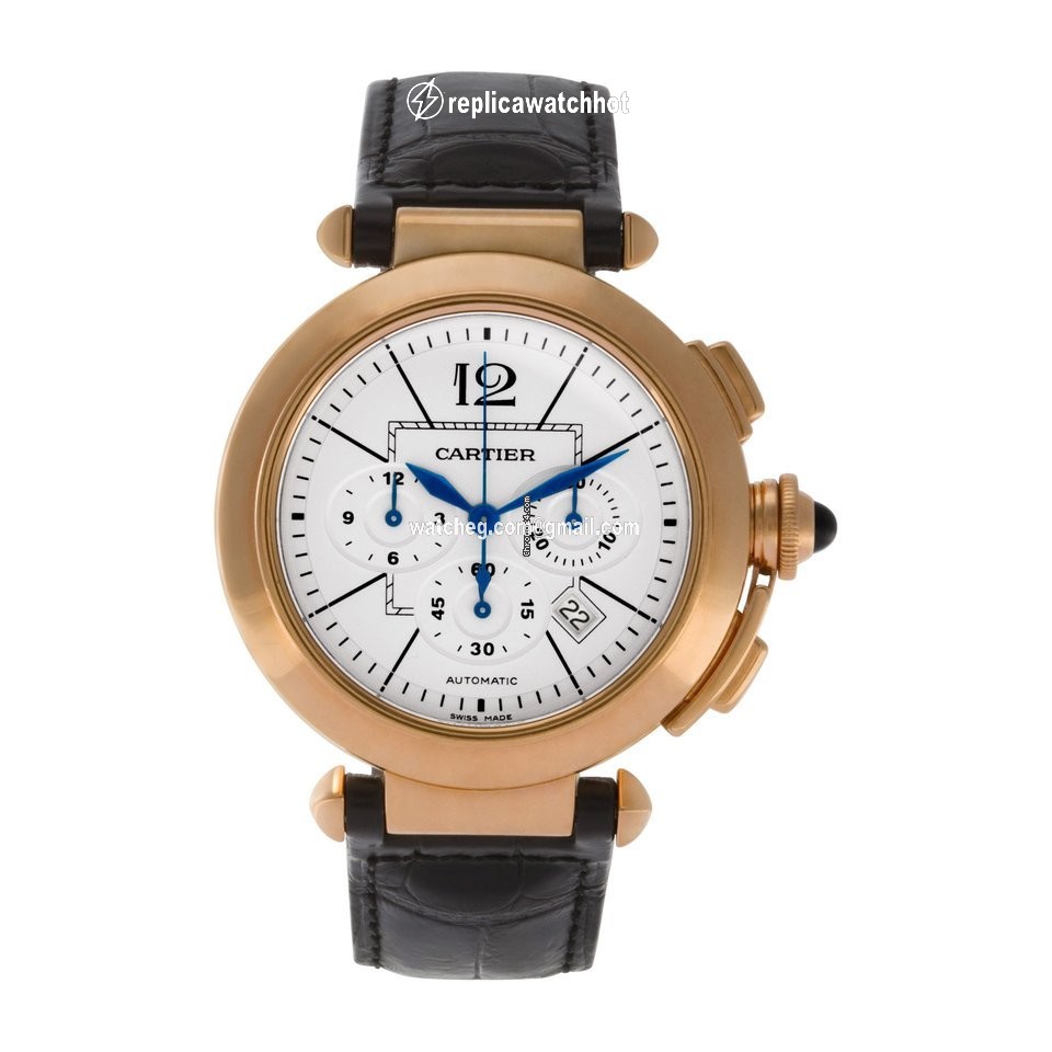 Cartier Pasha Mens watch Unisex Automatic Rose gold W3019951