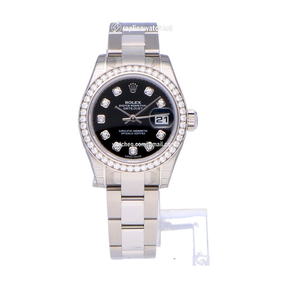 Rolex Lady-Datejust Womens watch Silver Automatic 179384-0002